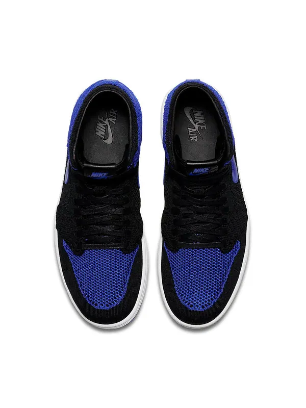 Кроссовки 1 retro high og flyknit 'royal' Air Jordan — изображение 4 из 4, черный