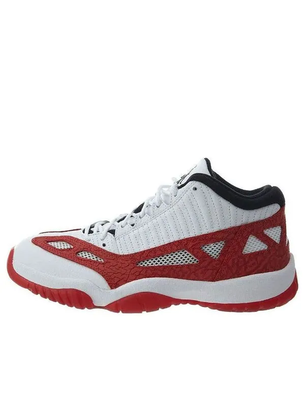 Кроссовки 11 ретро низкие ie Air Jordan — изображение 1 из 4, белый/красный