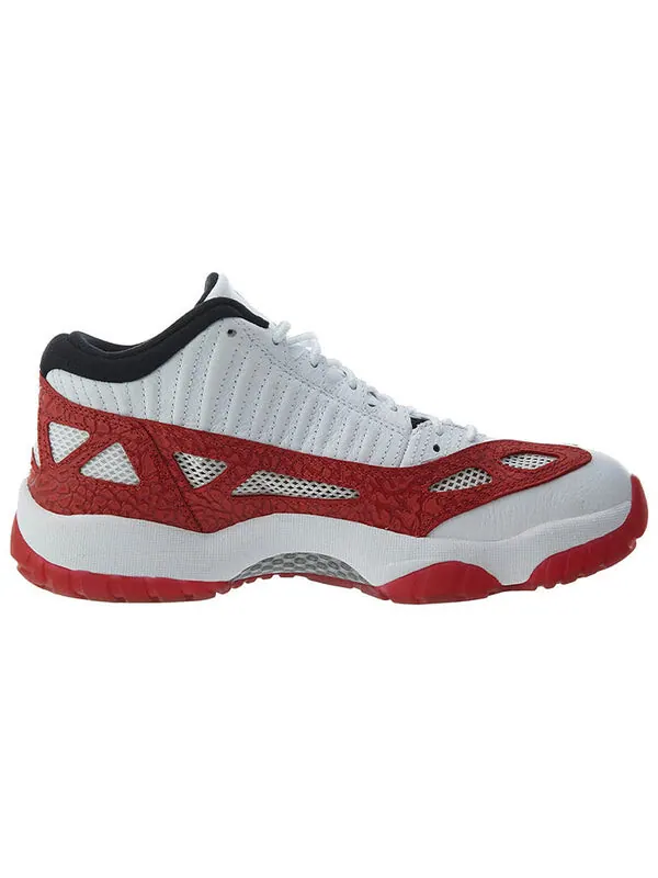 Кроссовки 11 ретро низкие ie Air Jordan — изображение 2 из 4, белый/красный