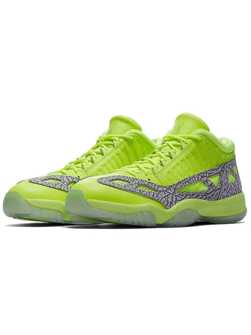 Кроссовки 11 retro low ie 'volt' Air Jordan — изображение 2 из 4, серый