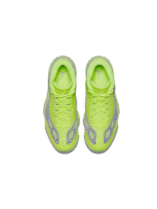 Кроссовки 11 retro low ie 'volt' Air Jordan — изображение 3 из 4, серый
