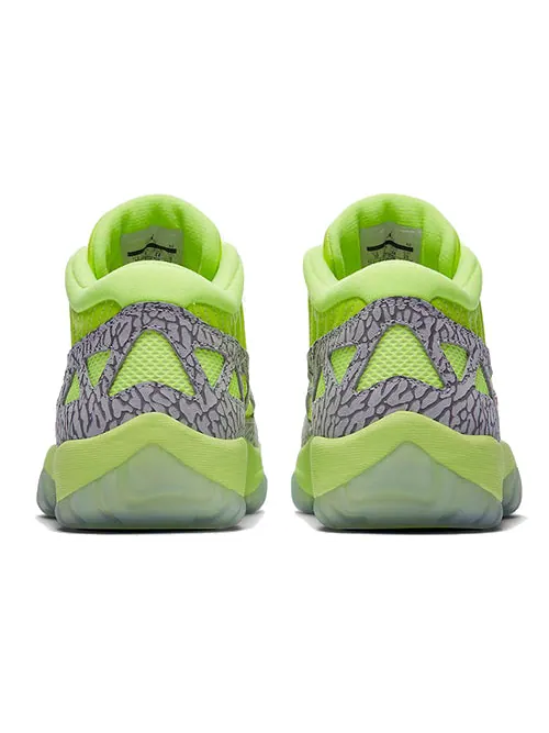 Кроссовки 11 retro low ie 'volt' Air Jordan — изображение 4 из 4, серый