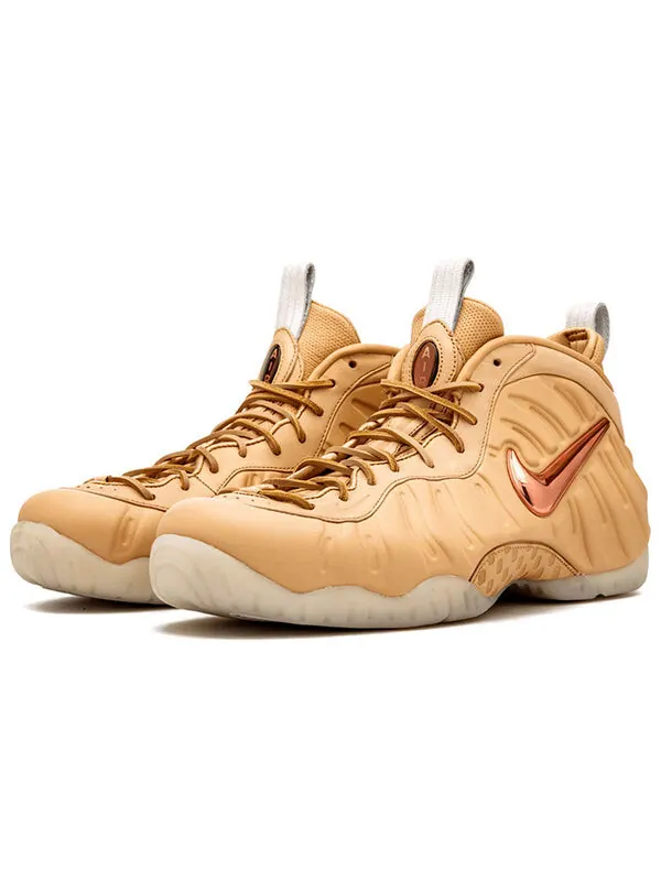 Кроссовки air foamposite pro premium Nike — изображение 2 из 4, коричневый