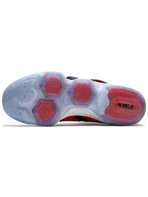Кроссовки Nike LeBron 14 EP 'University Red Black White' — изображение 4 из 4, красный/черный/белый