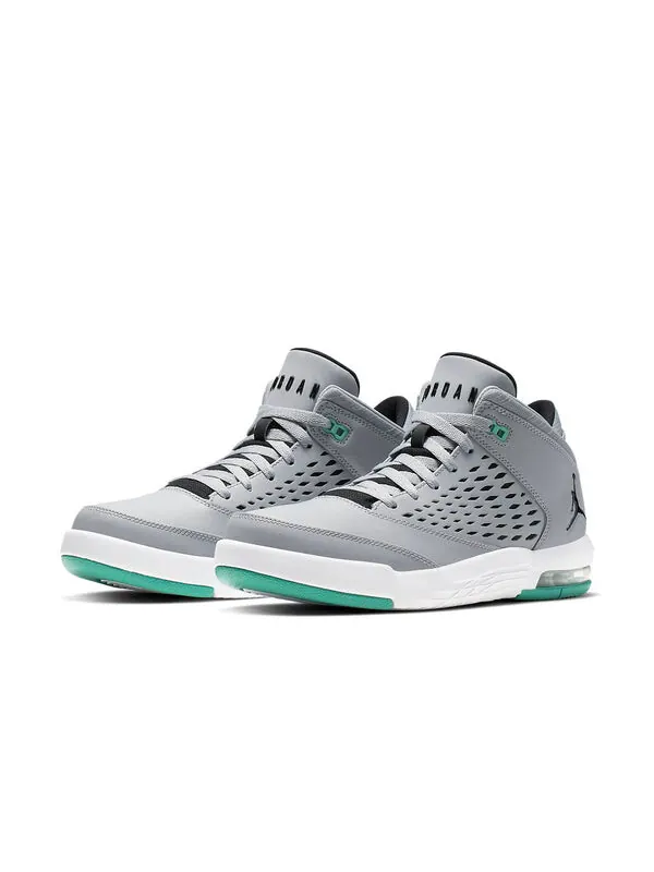 Кроссовки flight origin 4 sport shoes Air Jordan — изображение 3 из 4, серый/зеленый