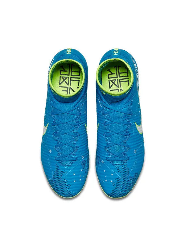 Кроссовки mercurial superfly 5 njr ag-pro 'light blue green' Nike — изображение 2 из 4, синий/зеленый