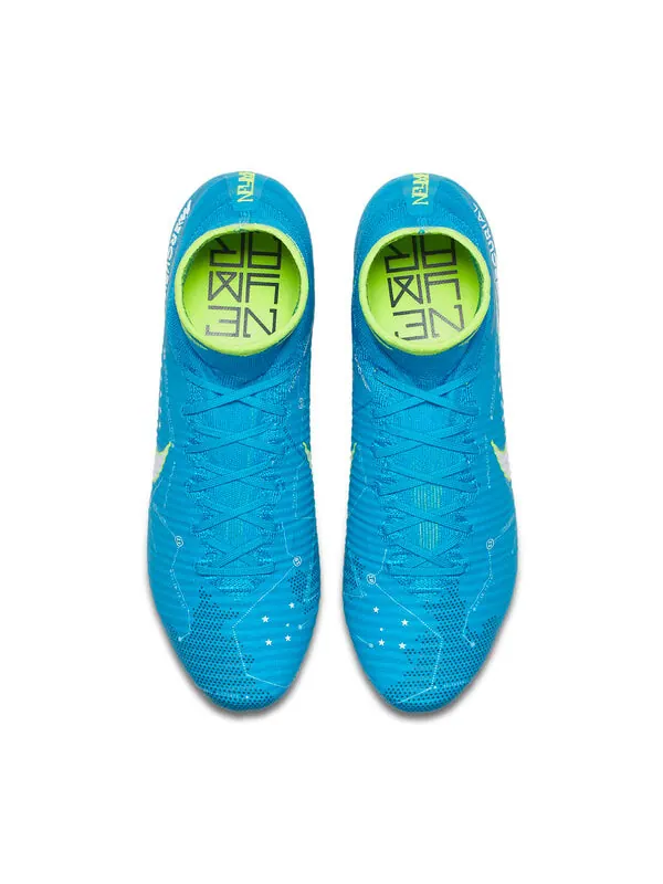 Кроссовки mercurial superfly 5 njr fg Nike — изображение 2 из 4, синий/зеленый