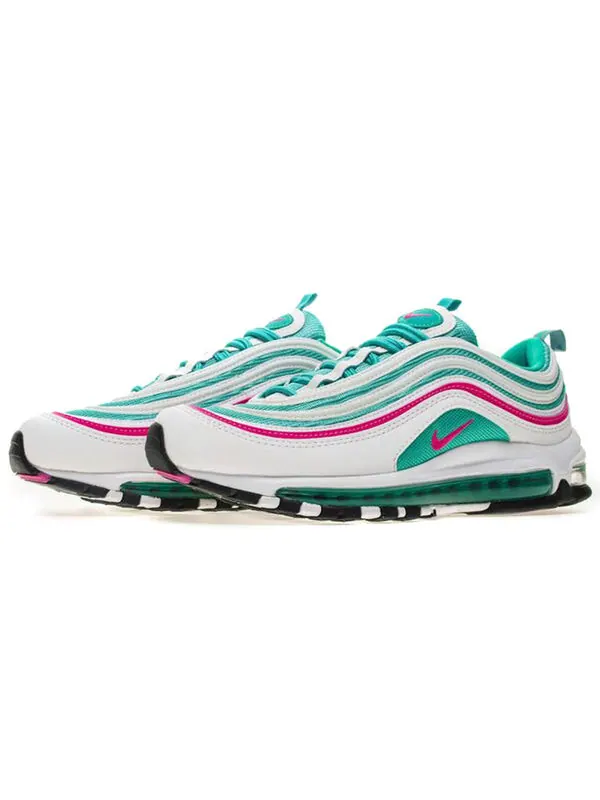 Кроссовки air max 97 Nike — изображение 2 из 4, зеленый/красный/белый