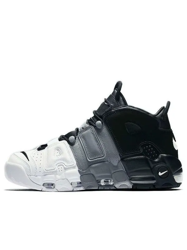 Кроссовки air more uptempo 'tri-color' Nike — изображение 1 из 4, черный/серый/белый