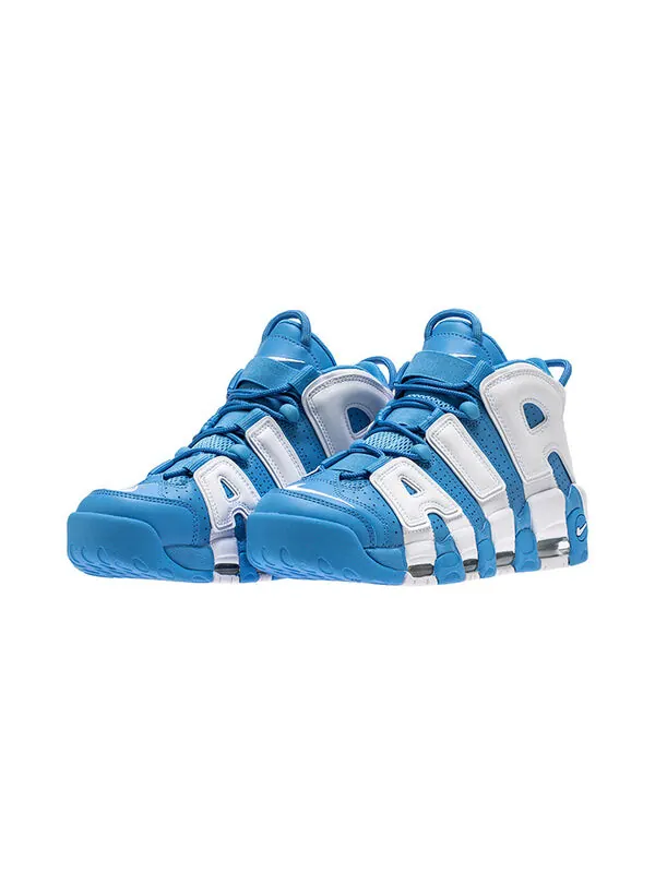 Кроссовки air more uptempo 'university blue' Nike — изображение 2 из 4, синий/белый