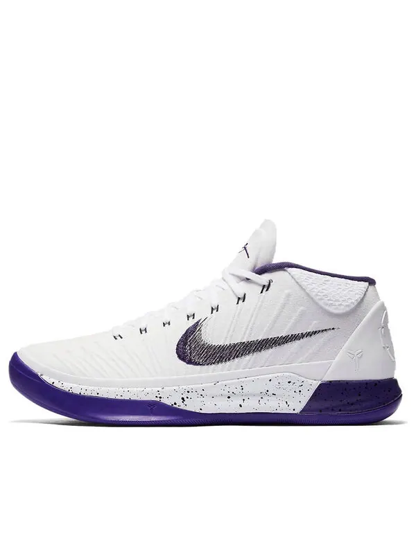 Кроссовки kobe ad mid Nike — изображение 1 из 4, белый/фиолетовый/черный