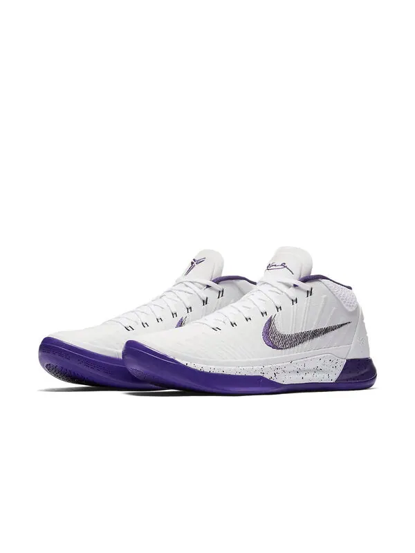 Кроссовки kobe ad mid Nike — изображение 3 из 4, белый/фиолетовый/черный