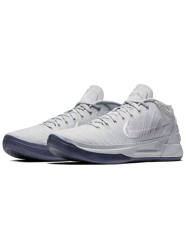 Кроссовки kobe ad mid ep Nike — изображение 2 из 4, белый/серый