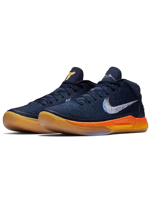 Кроссовки kobe ad mid ep Nike — изображение 2 из 4, синий/желтый