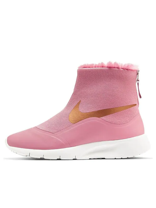 Кроссовки танджун высокие Nike — изображение 1 из 4, розовый