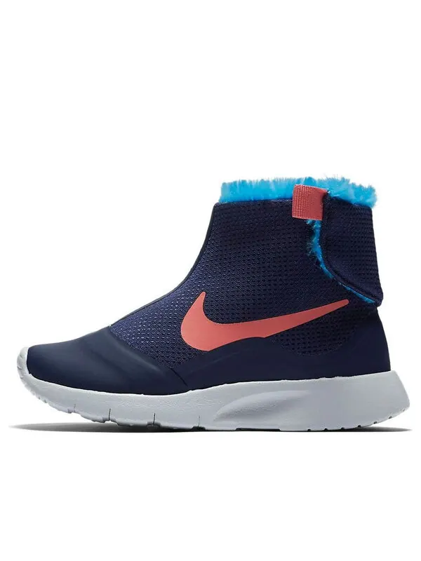 Кроссовки tanjun hi розовые Nike — изображение 1 из 4, синий/розовый