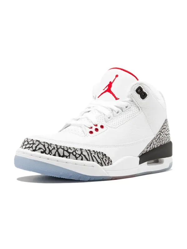 Кроссовки 3 ретро nrg Air Jordan — изображение 2 из 4, белый/красный/серый