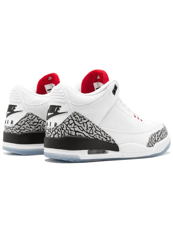 Кроссовки 3 ретро nrg Air Jordan — изображение 4 из 4, белый/красный/серый