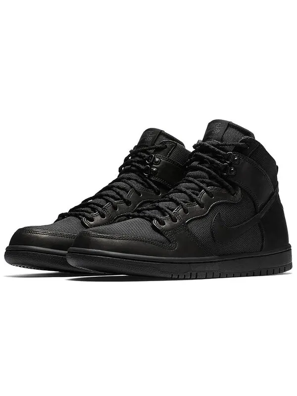 Кроссовки sb zoom dunk high pro bota Nike — изображение 2 из 4, черный/черный