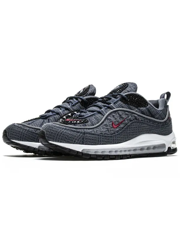 Кроссовки air max 98 qs Nike — изображение 3 из 4, синий/красный