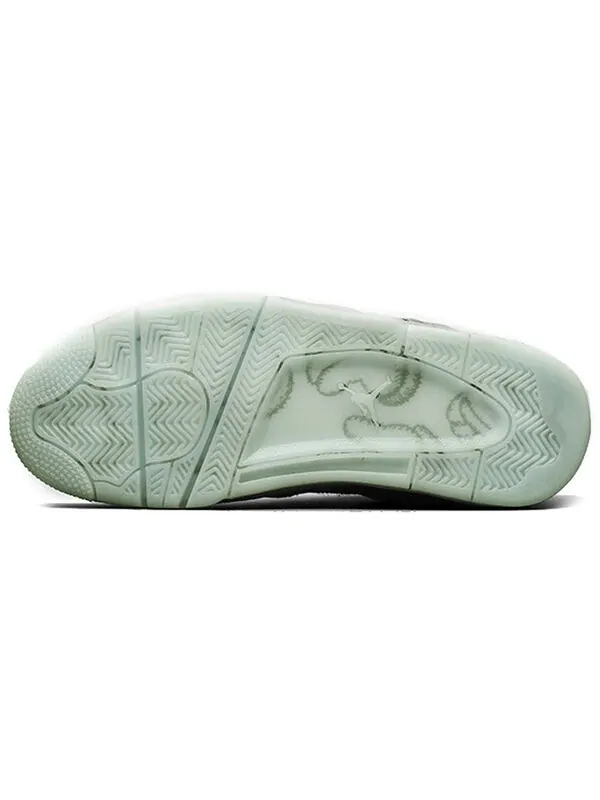 Кроссовки 4 ретро x kaws Air Jordan — изображение 4 из 4, серый/белый