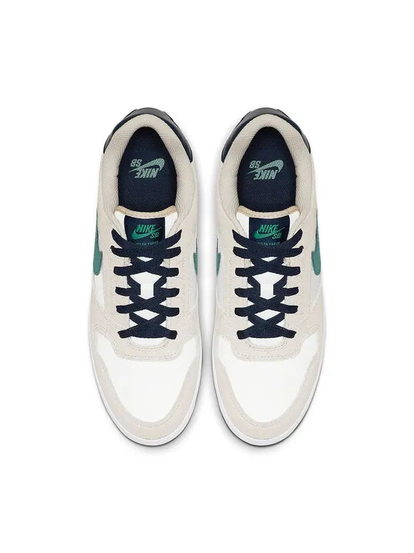 Кроссовки sb скейтборд delta force vulc Nike — изображение 4 из 4, кремовый/белый/зеленый