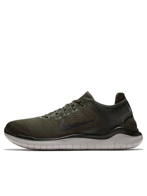 Кроссовки free rn 2018 'cargo khaki' Nike — изображение 1 из 4, хаки/черный