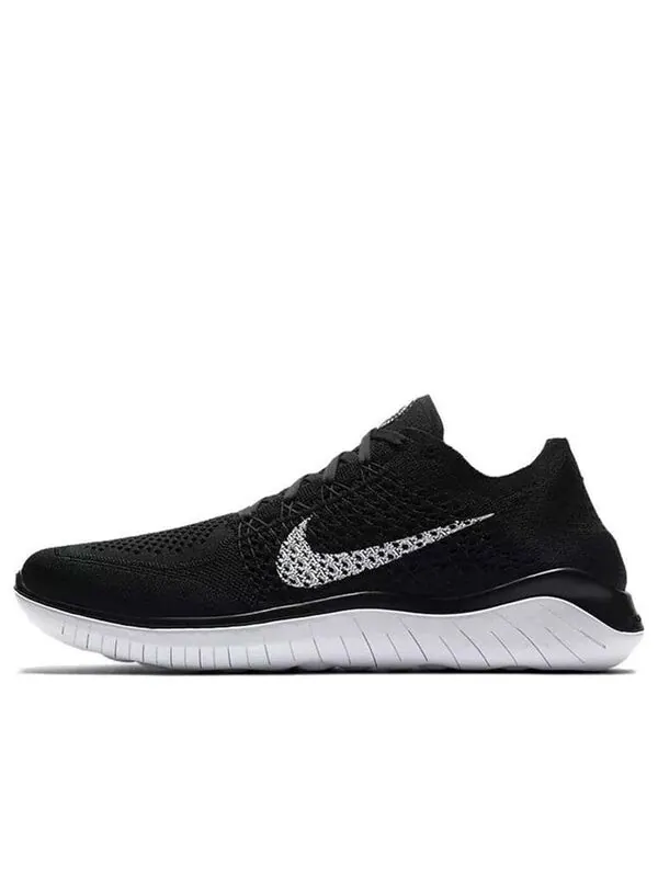Кроссовки Nike Rn Flyknit 2018 — изображение 1 из 4, черный/белый