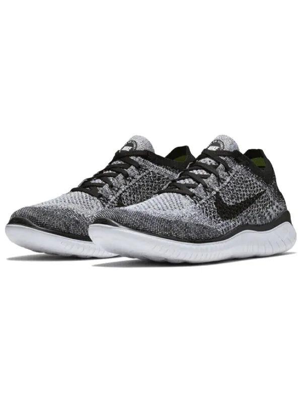 Кроссовки Nike Rn Flyknit 2018 — изображение 2 из 4, белый/черный