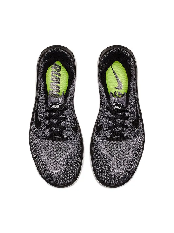 Кроссовки Nike Rn Flyknit 2018 — изображение 3 из 4, белый/черный