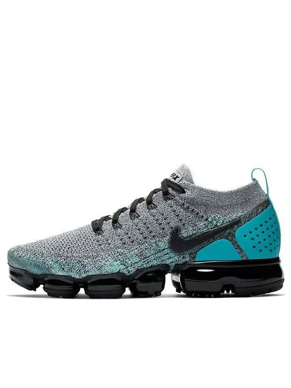 Кроссовки air vapormax flyknit 2 Nike — изображение 1 из 4, серый/черный/синий