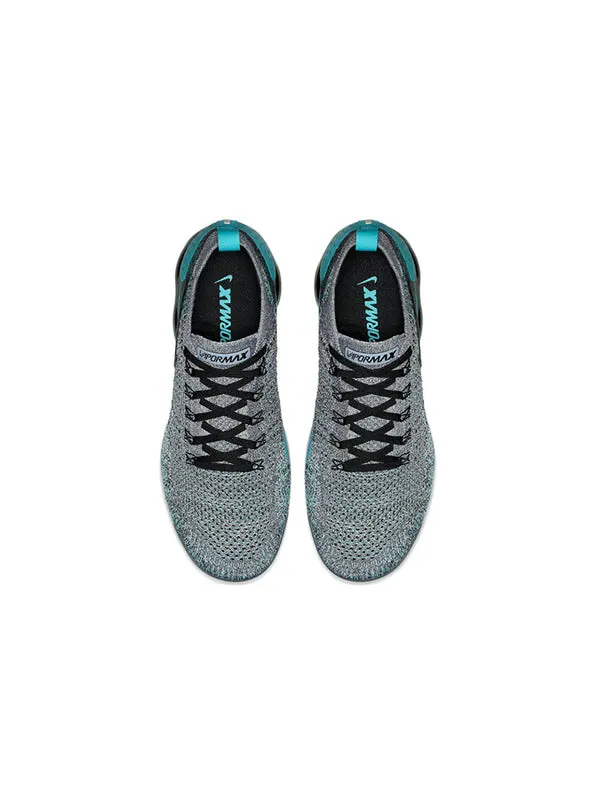 Кроссовки air vapormax flyknit 2 Nike — изображение 4 из 4, серый/черный/синий