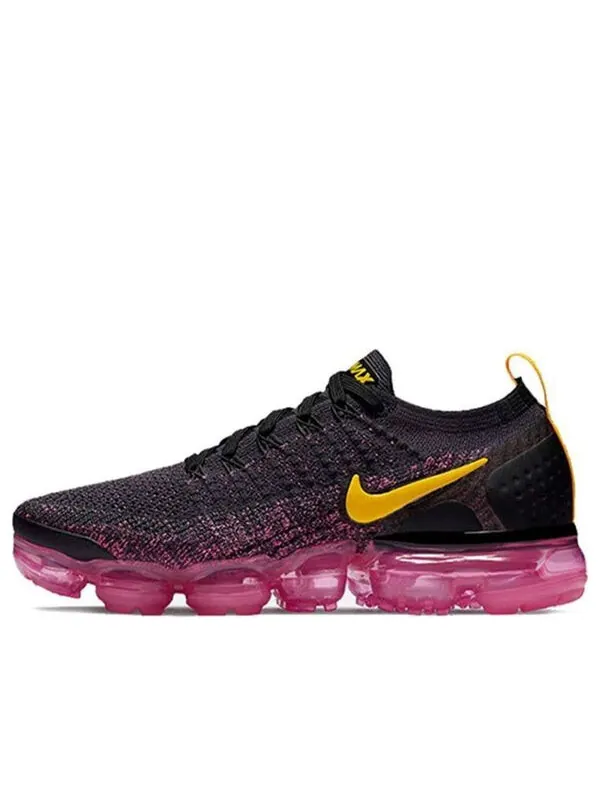 Кроссовки air vapormax flyknit 2 Nike — изображение 1 из 4, черный/розовый