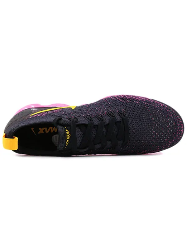 Кроссовки air vapormax flyknit 2 Nike — изображение 3 из 4, черный/розовый