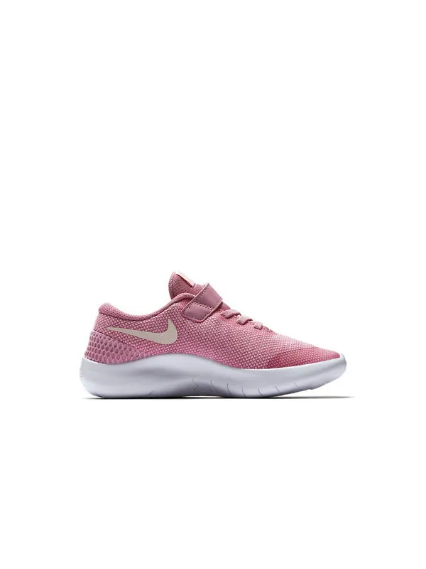 Кроссовки flex experience run 7 Nike — изображение 2 из 4, светлый розовый/белый