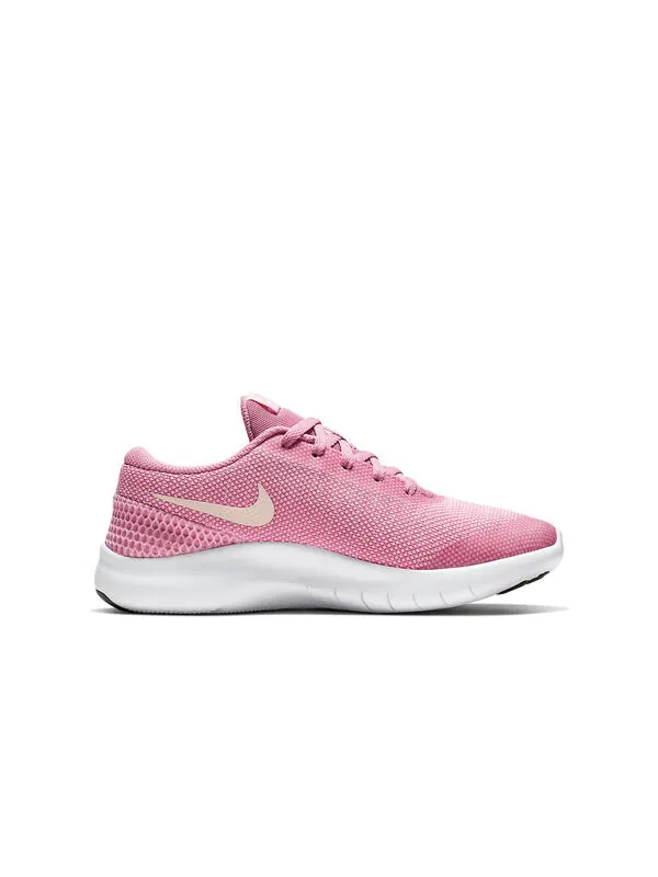 Кроссовки flex experience rn 7 Nike — изображение 2 из 4, белый/розовый