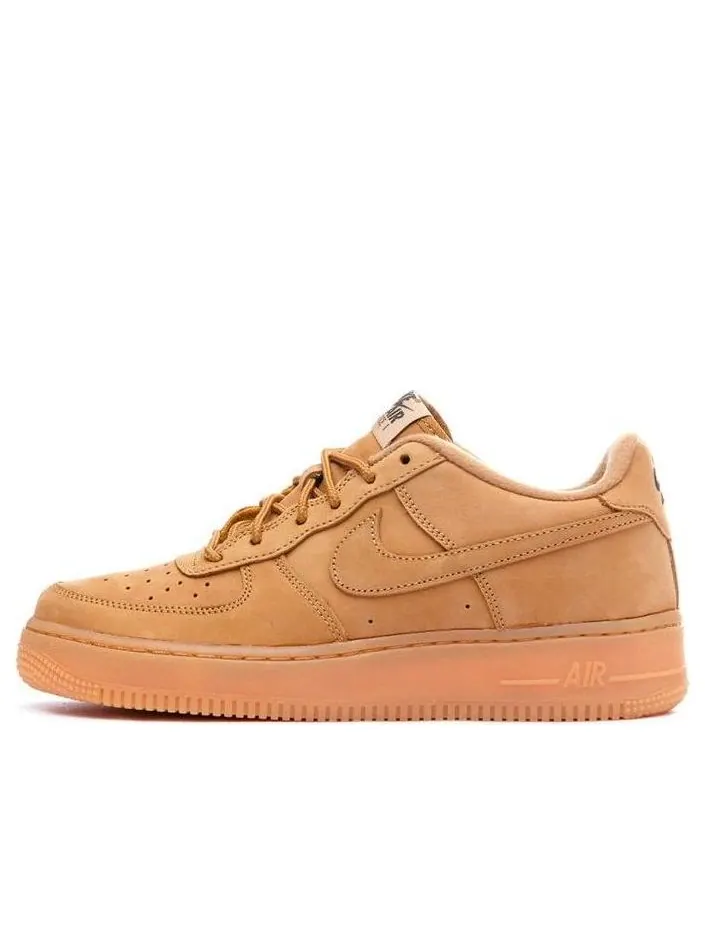 Кроссовки (GS) Nike Air Force 1 Low 'Flax' — изображение 1 из 6, бежевый