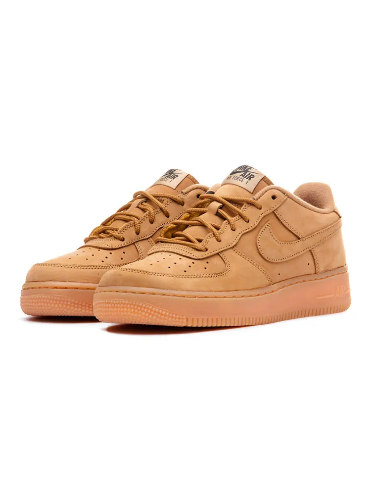 Кроссовки (GS) Nike Air Force 1 Low 'Flax' — изображение 3 из 6, бежевый