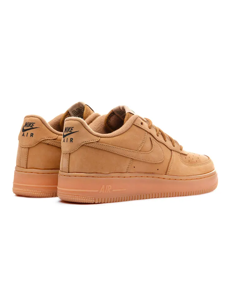 Кроссовки (GS) Nike Air Force 1 Low 'Flax' — изображение 4 из 6, бежевый