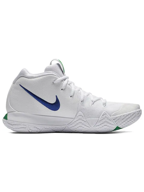 Кроссовки kyrie 4 Nike — изображение 2 из 4, белый/синий/зеленый
