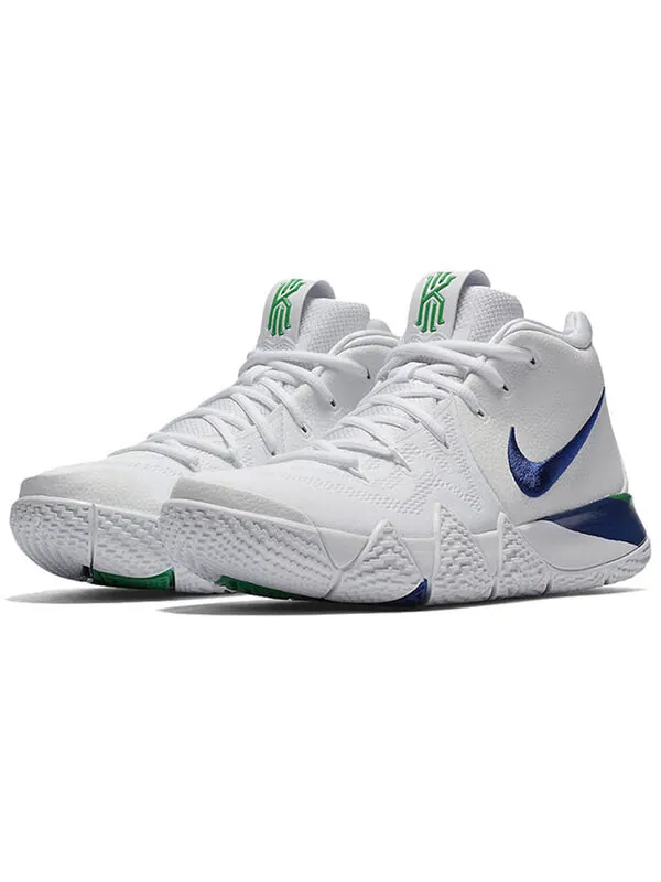 Кроссовки kyrie 4 Nike — изображение 3 из 4, белый/синий/зеленый