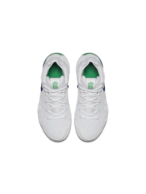 Кроссовки kyrie 4 Nike — изображение 4 из 4, белый/синий/зеленый