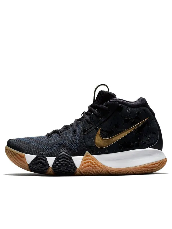 Кроссовки kyrie 4 Nike — изображение 1 из 4, черный/золотистый