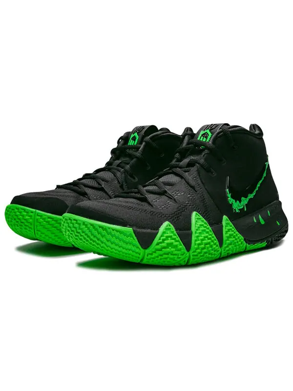 Кроссовки kyrie 4 эп. Nike — изображение 3 из 4, черный/зеленый