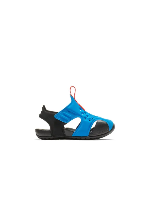 Сандалии sunray protect 2 фото Nike — изображение 2 из 3, черный/синий