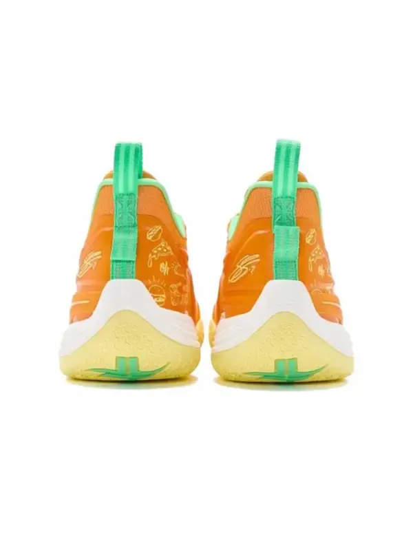 Кроссовки jlin3 jeremy lin 'yellow cream' Xtep — изображение 3 из 3, белый/желтый/кремовый