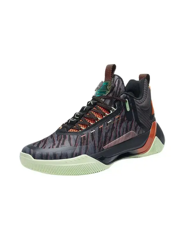 Кроссовки levitation 6 'black orange' Xtep — изображение 2 из 3, черный/оранжевый/белый