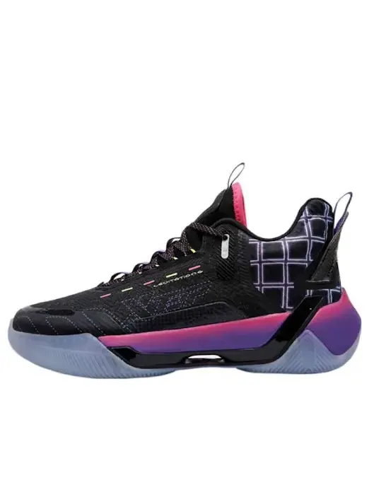 Кроссовки levitation 6 'black purple' Xtep