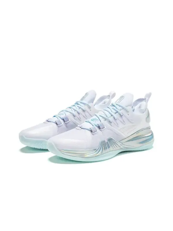 Кроссовки jlin2 se jeremy lin 'white silver' Xtep — изображение 2 из 4, белый/серебристый
