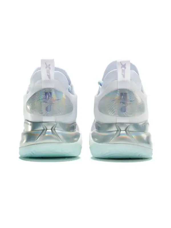 Кроссовки jlin2 se jeremy lin 'white silver' Xtep — изображение 4 из 4, белый/серебристый